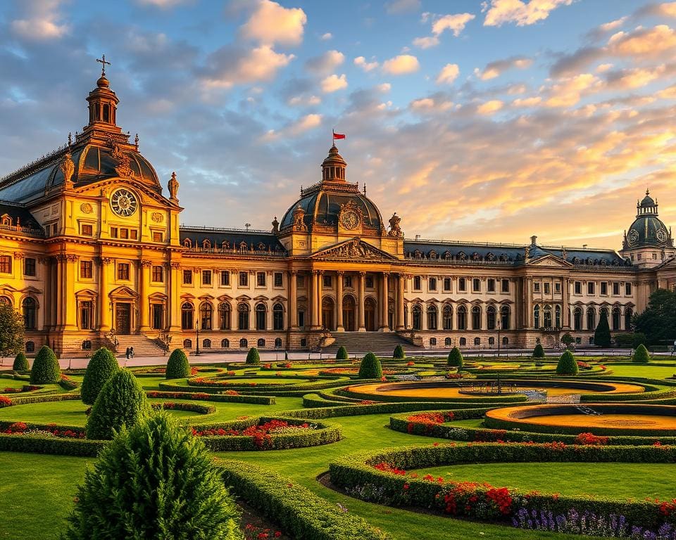 Barocke Paläste in Dresden, Deutschland