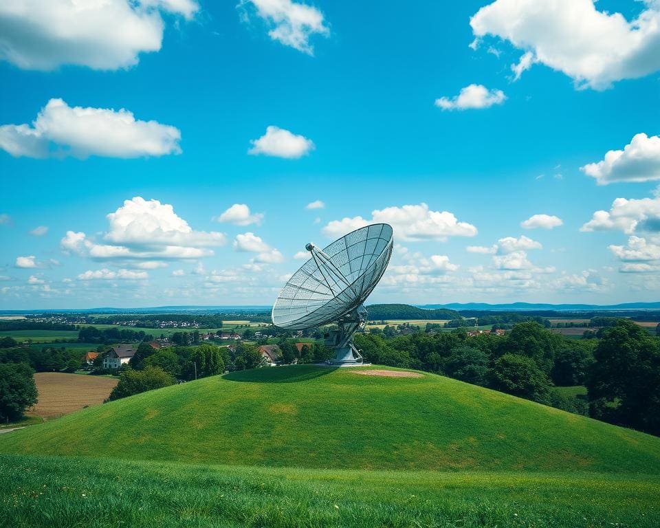 Breitband über Satellit