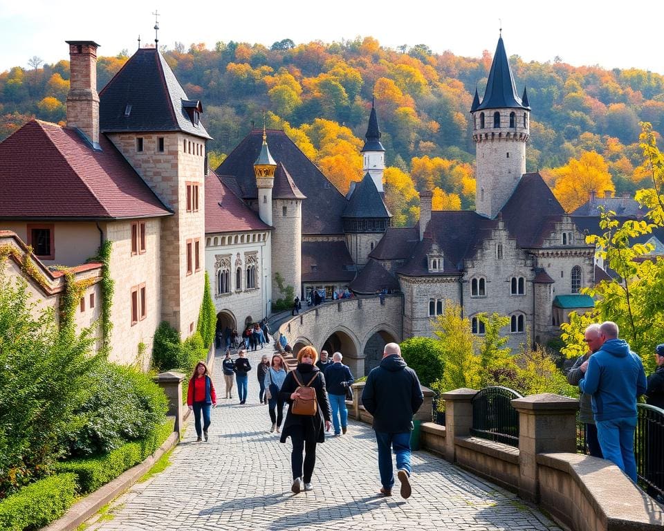 Burgführungen in Český Krumlov