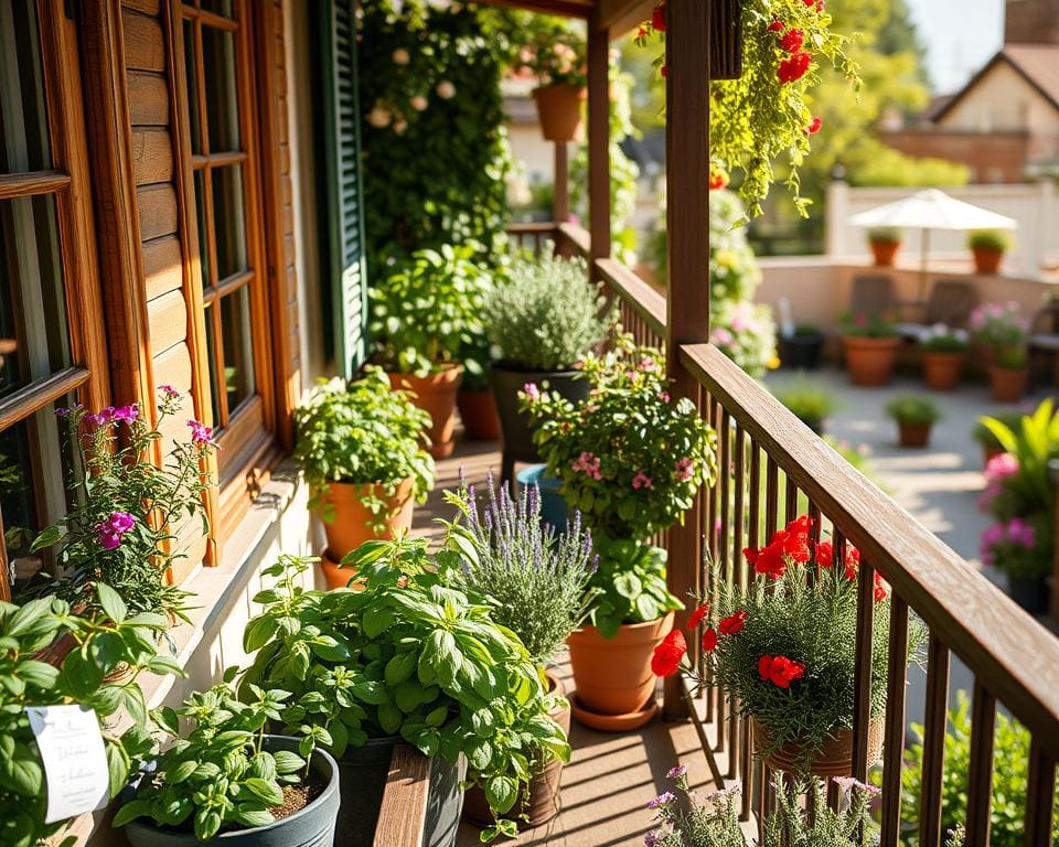 DIY-Kräuterkasten: Frische Kräuter auf Balkon und Terrasse