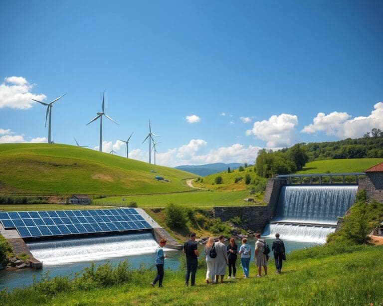 Energiegewinnung aus erneuerbaren Quellen