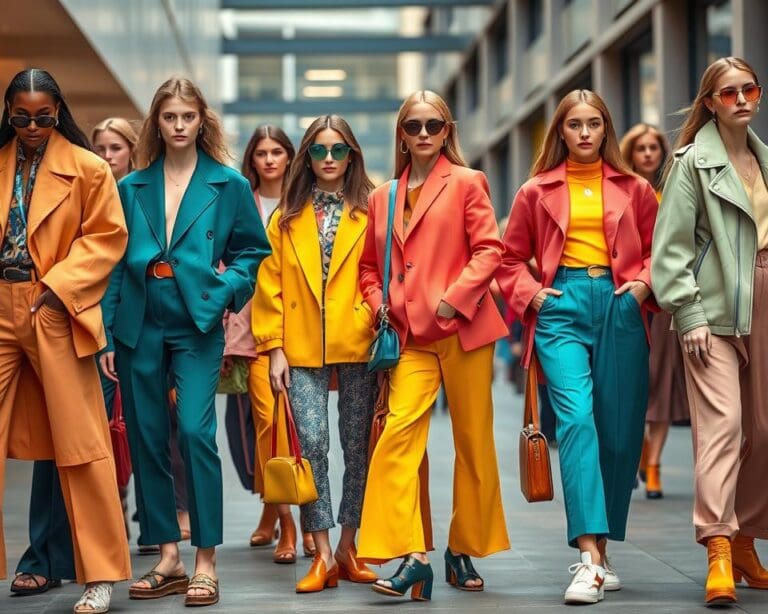 Farben, die 2024 deine Garderobe erstrahlen lassen