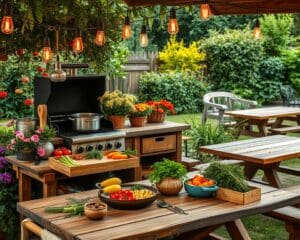 Freiluftküche gestalten: Tipps für kulinarische Outdoor-Abenteuer