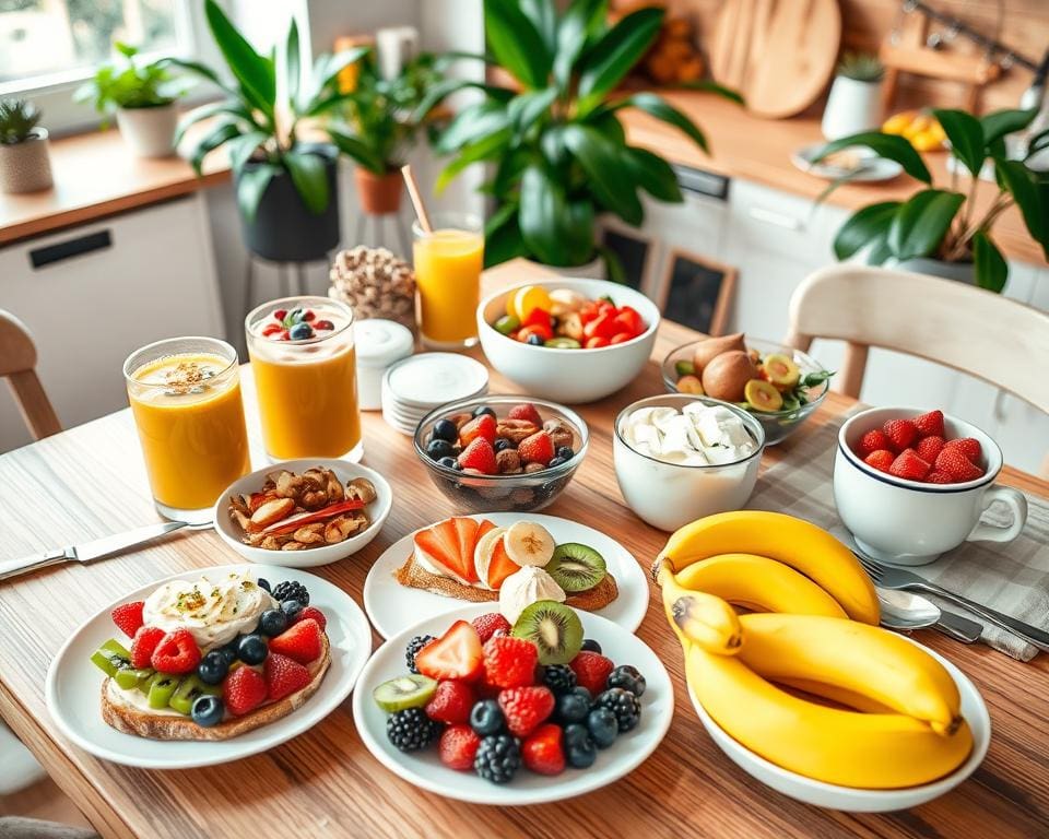 Frühstücksideen für gesunde Ernährung