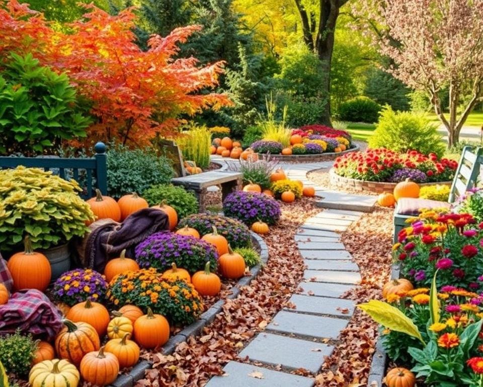 Gartenideen für den Herbst: Farbenfroh und pflegeleicht