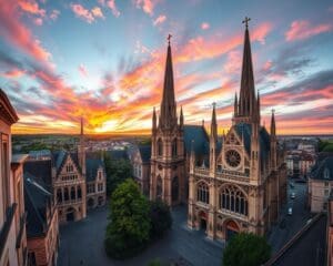 Gotische Kirchen in Dijon, Frankreich