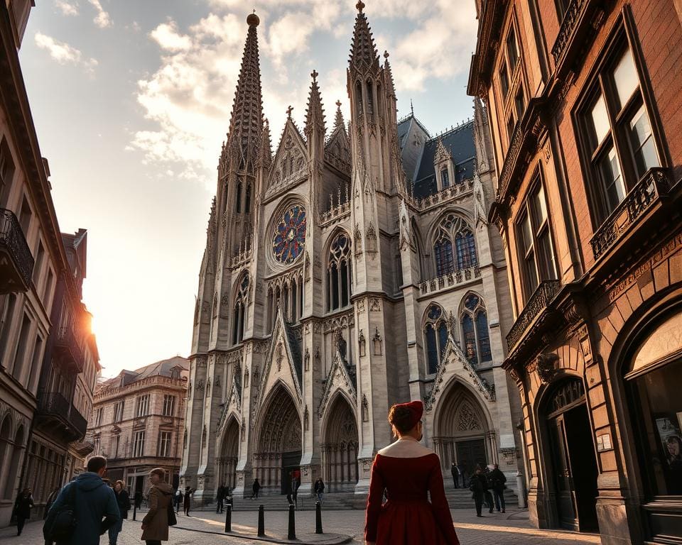 Gotische Meisterwerke in Rouen, Frankreich