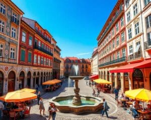 Historische Plätze in Porto, Portugal