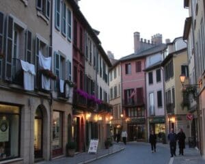 Historische Viertel in Lyon, Frankreich