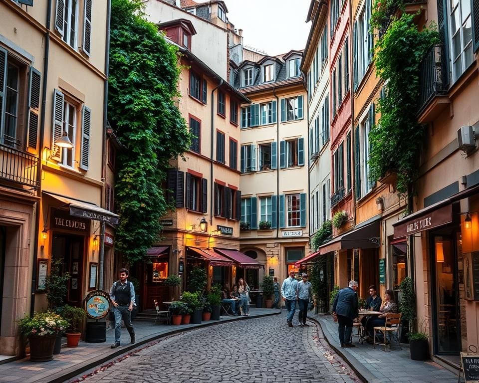 Historische Viertel in Lyon