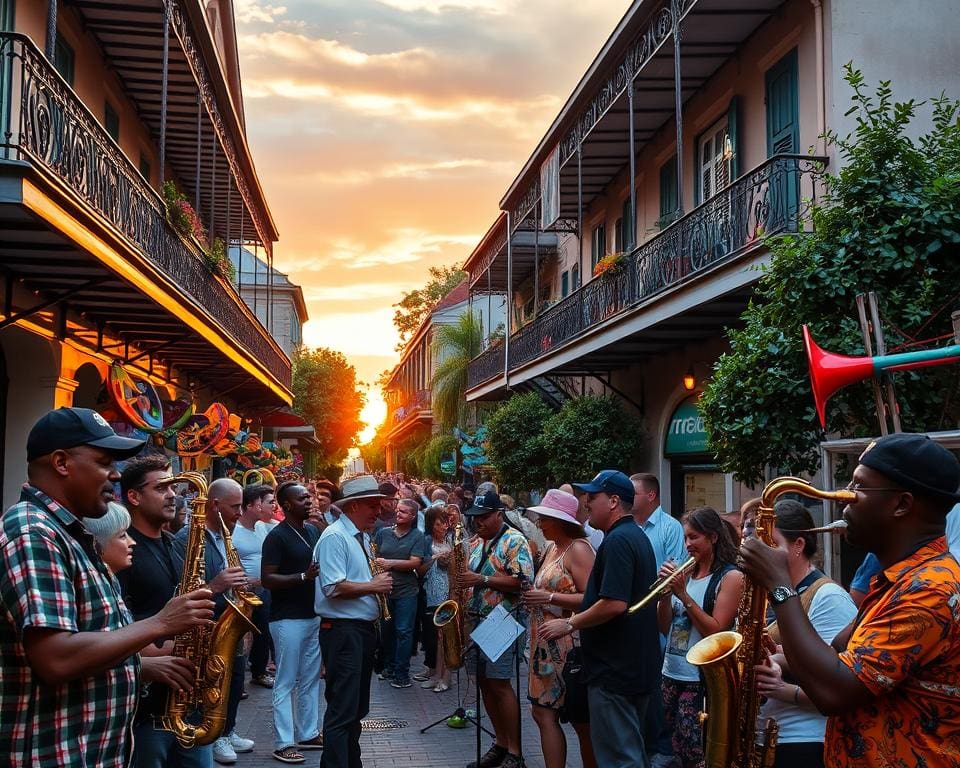 Jazz und Kunst in New Orleans, Louisiana