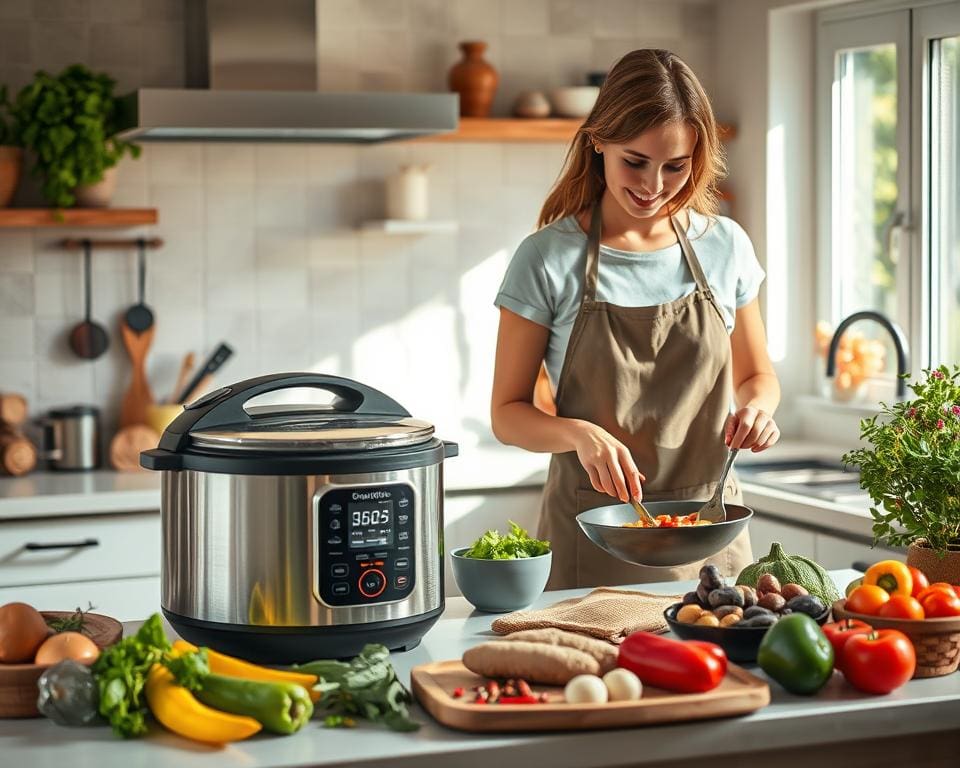 Kochen leicht gemacht mit Multikocher Bedienung