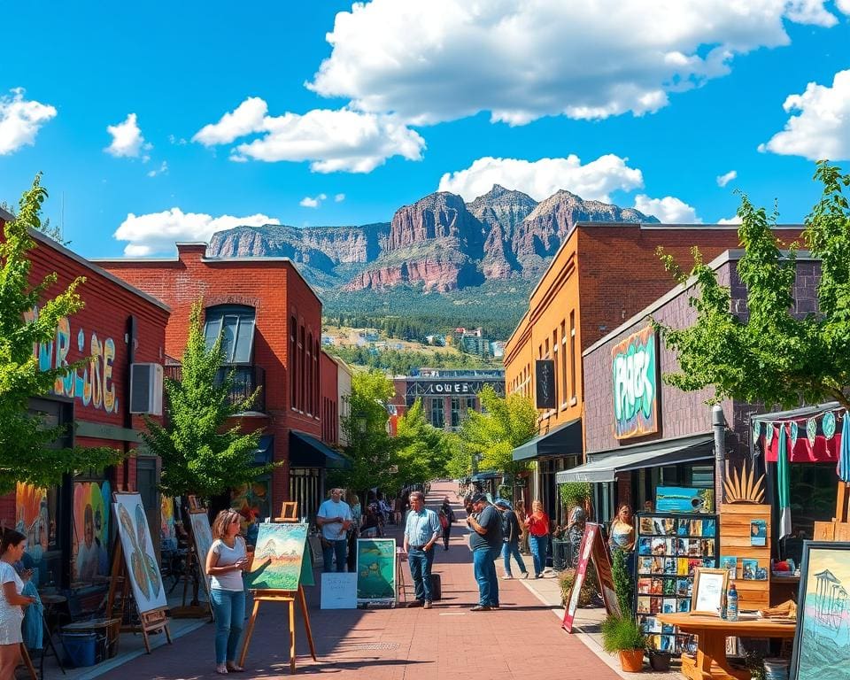 Kreative Szene in Boulder, Colorado