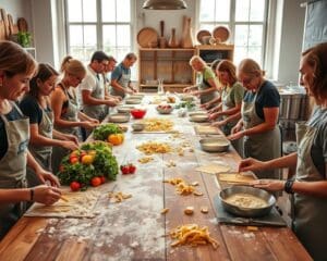 Kulinarische Workshops für Pasta