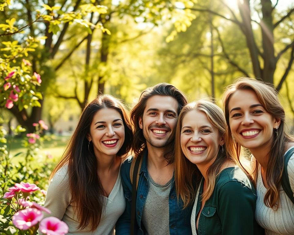 Lächeln und emotionale Gesundheit