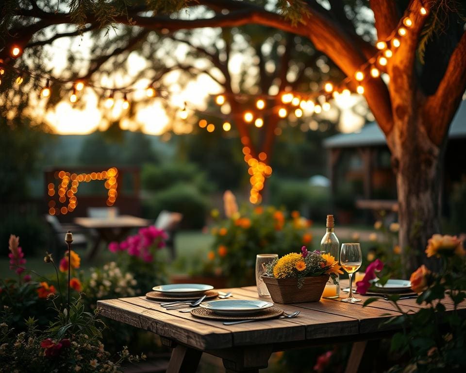 Lichterketten für Sommerabende: Stimmungsvolle Beleuchtung