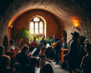 Live-Musik in historischen Gewölben