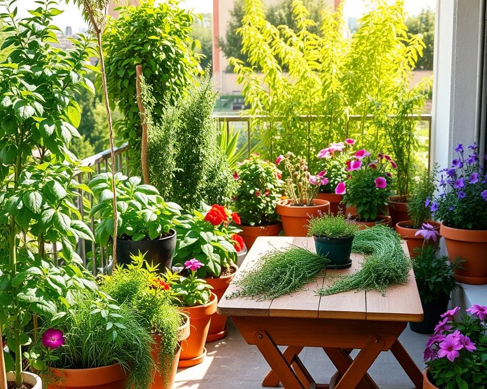 Mediterrane Kräuter für den Balkon: Frische Aromen im Sommer