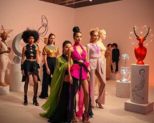 Mode und Kunstinstallationen: Kreative Kollaborationen