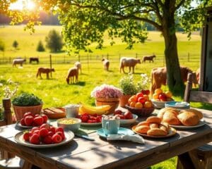 Musikbrunch auf dem Bauernhof