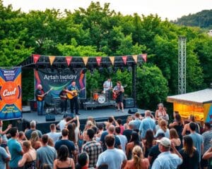 Musikfestivals mit regionalen Bands