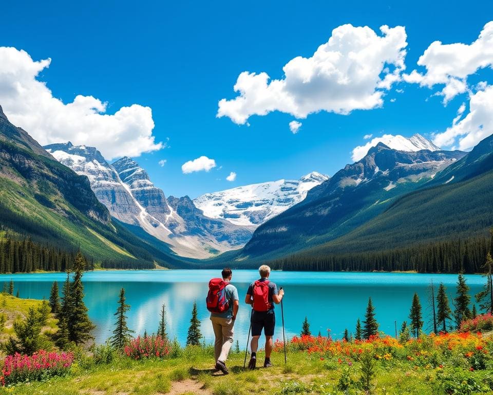 Natur und Parks im Jasper Nationalpark, Kanada