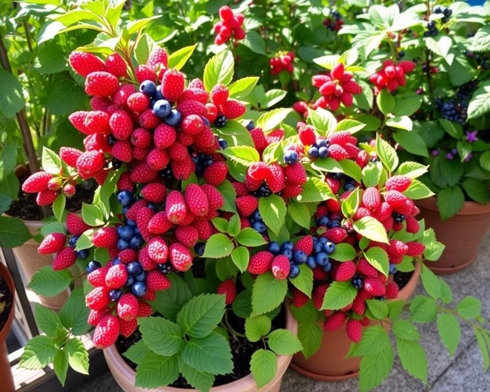 Obststräucher im Kübel: Frische Beeren auf kleiner Fläche