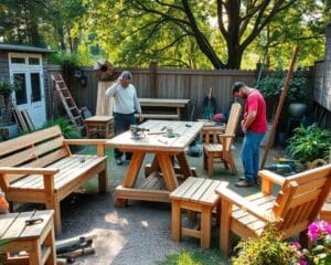 Outdoor-Sitzmöbel selber bauen: Einfache Anleitungen