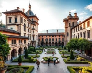 Renaissance-Schlösser in Parma, Italien