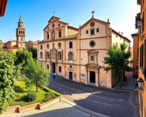 Romanische Kirchen in Modena, Italien