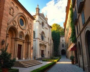 Romanische Kirchen in Ravenna, Italien