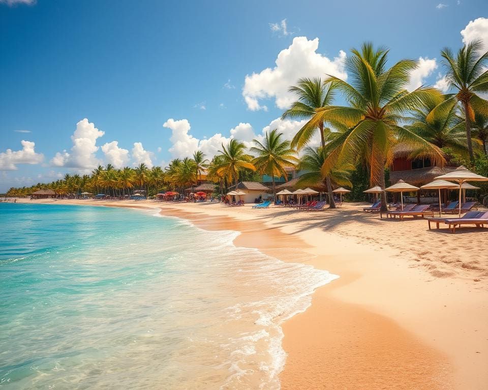 Strände und Sonne in Cancun, Mexiko