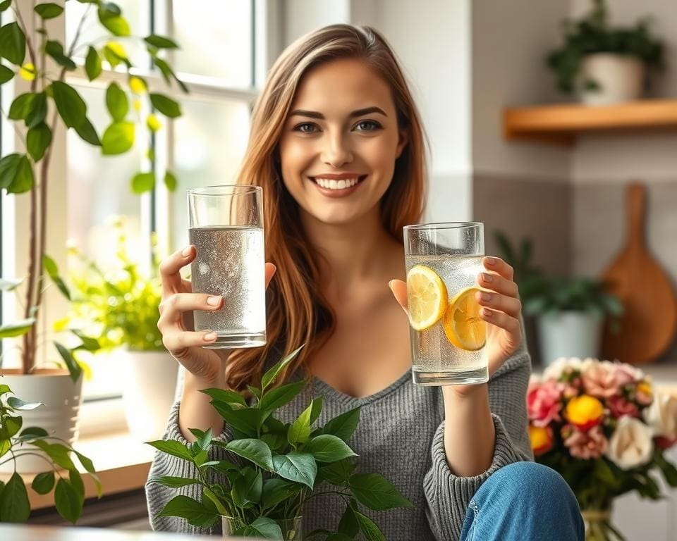 Trinken für Hautgesundheit