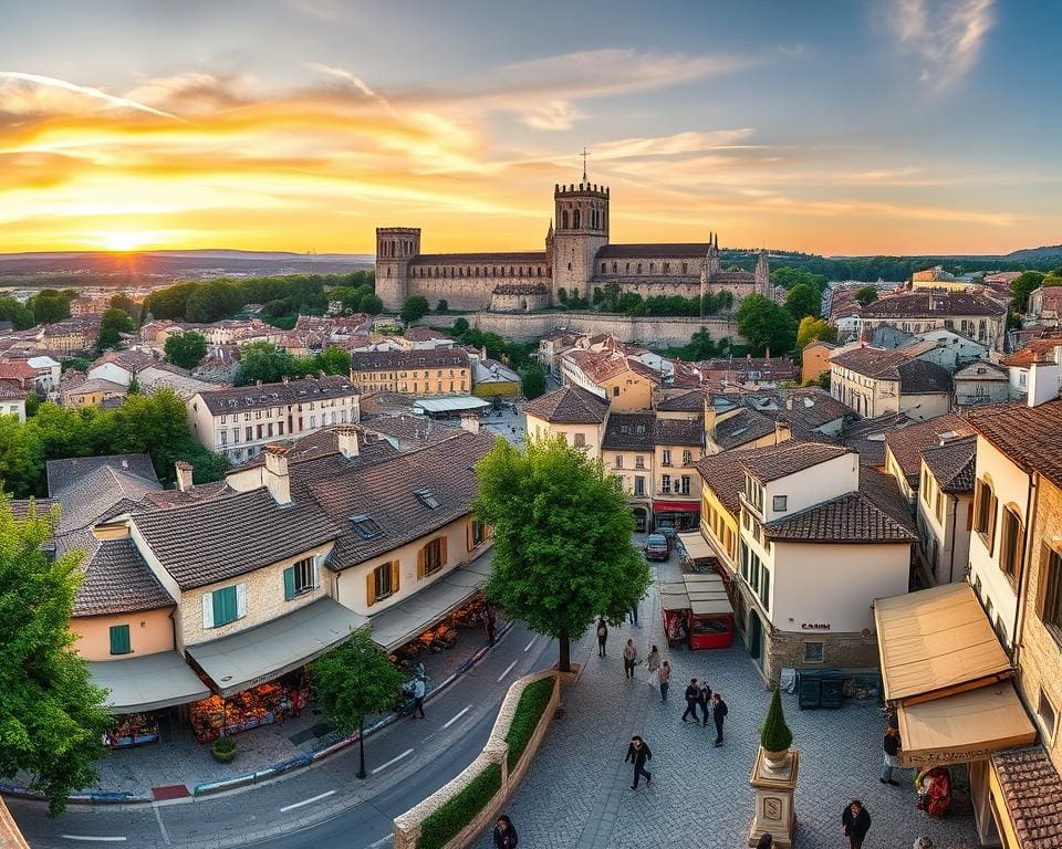 Überblick Historische Altstadt Avignon