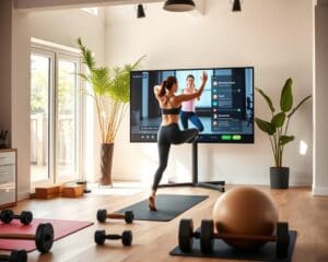 Virtuelle Fitnesskurse: Flexibel trainieren jederzeit