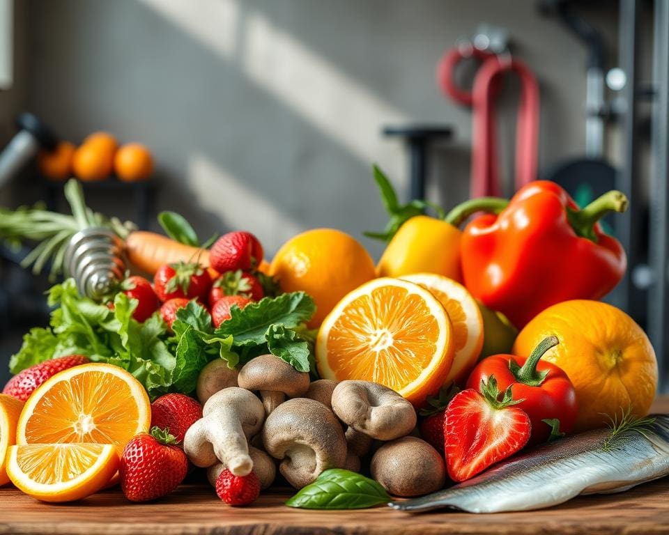 Vitamin C für Muskeln und Vitamin D für Muskelgesundheit