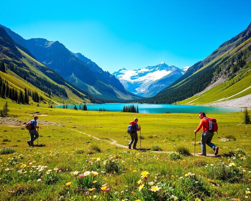 Wandern in den Kanadischen Rocky Mountains