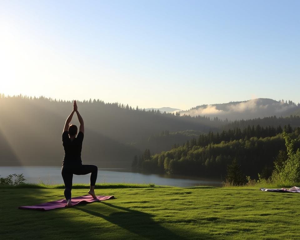 beste Plätze für Outdoor Yoga