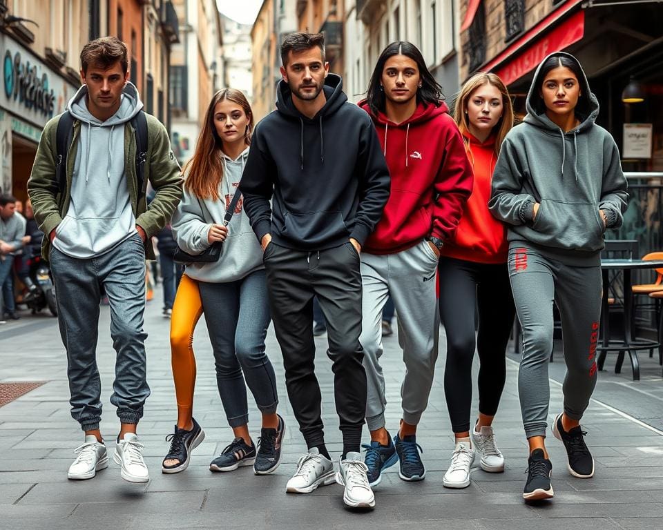 Athleisure und Streetwear