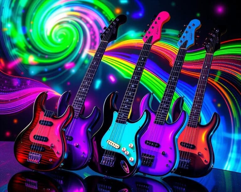 E-Bassgitarren mit digitalen Effekten