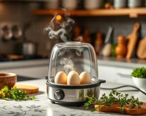 Elektrische Eierkocher für mühelose Zubereitung
