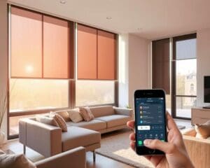Elektrische Rollos mit App-Steuerung