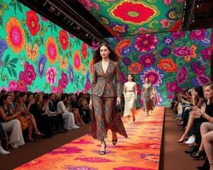 Gucci: Revolutionäre Farben und Muster auf dem Laufsteg