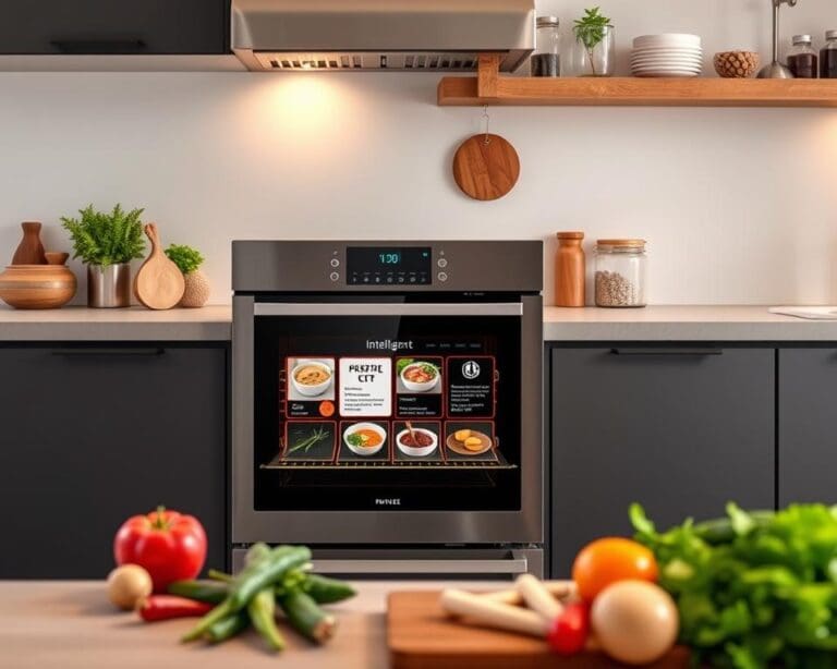 Intelligente Backöfen mit Rezeptempfehlungen
