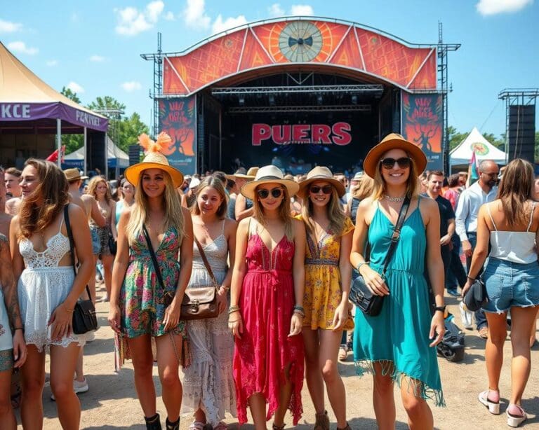 Mode und Musikfestivals: Stylische Outfits