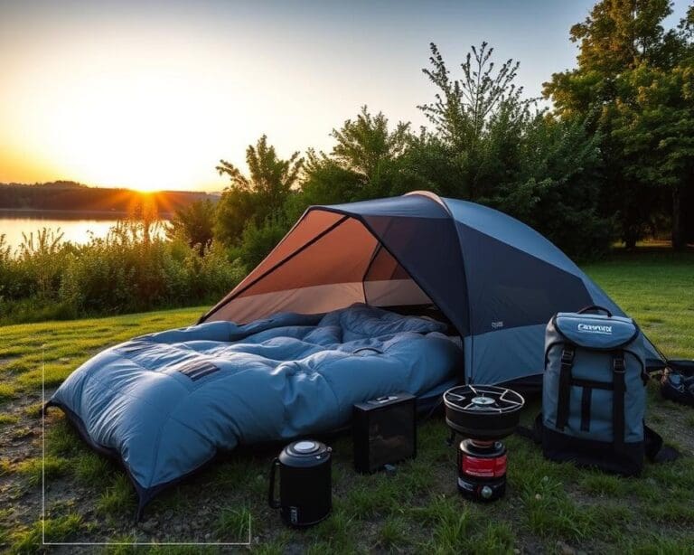 Smarte Campingausrüstung mit GPS