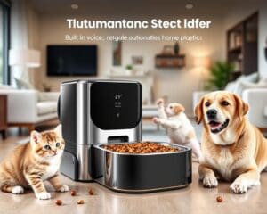 Smarte Haustierfutterautomaten mit Sprachfunktion