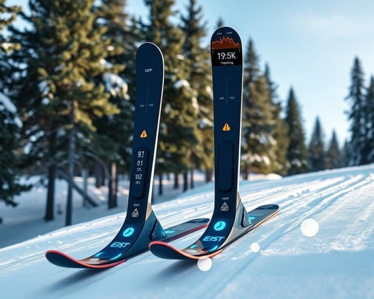Smarte Ski mit GPS-Tracking