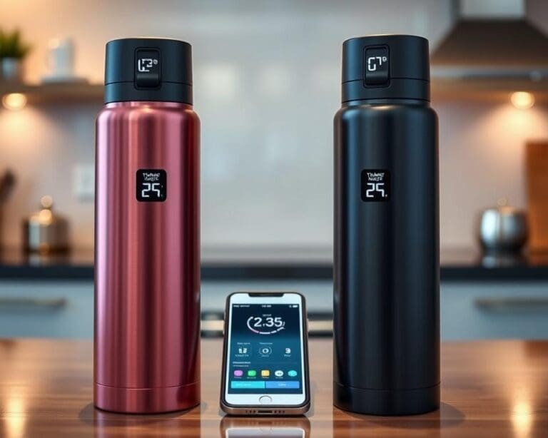 Smarte Thermoskannen: Temperatur per App