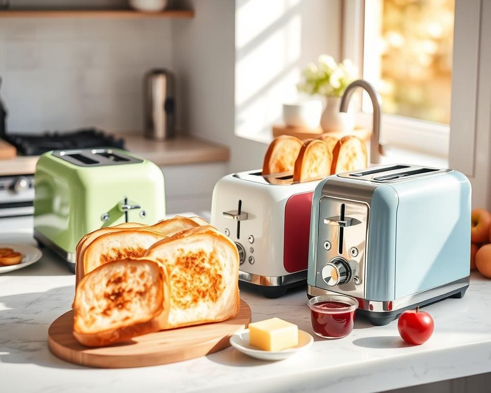 Top Toaster für Frühstück